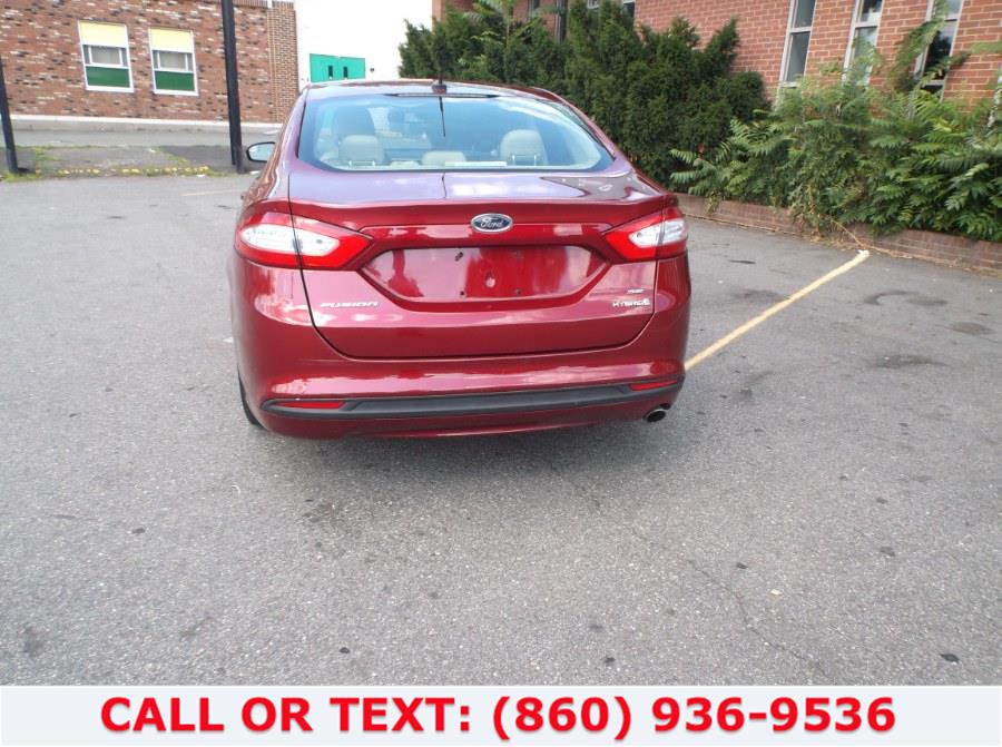 Used Ford Fusion 4dr Sdn SE Hybrid FWD 2014 | Lee Motors Sales Inc. Hartford, Connecticut Used Ford Fusion 4dr Sdn SE Hybrid FWD 2014 | Lee Motors Sales Inc. Hartford, Connecticut