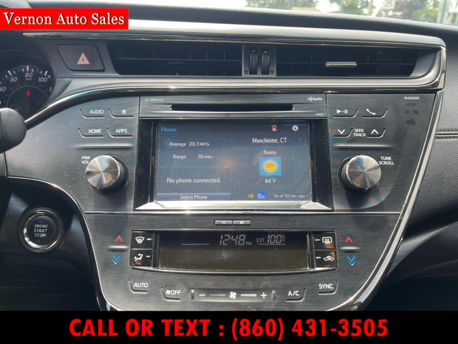 Used Toyota Avalon XLE Premium (Natl) 2017 | Vernon Auto Sale & Service. Manchester, Connecticut Used Toyota Avalon XLE Premium (Natl) 2017 | Vernon Auto Sale & Service. Manchester, Connecticut