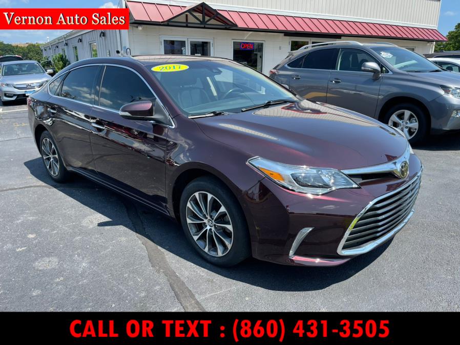 Used Toyota Avalon XLE Premium (Natl) 2017 | Vernon Auto Sale & Service. Manchester, Connecticut Used Toyota Avalon XLE Premium (Natl) 2017 | Vernon Auto Sale & Service. Manchester, Connecticut