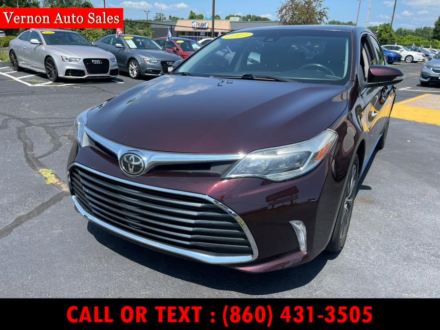 Used Toyota Avalon XLE Premium (Natl) 2017 | Vernon Auto Sale & Service. Manchester, Connecticut