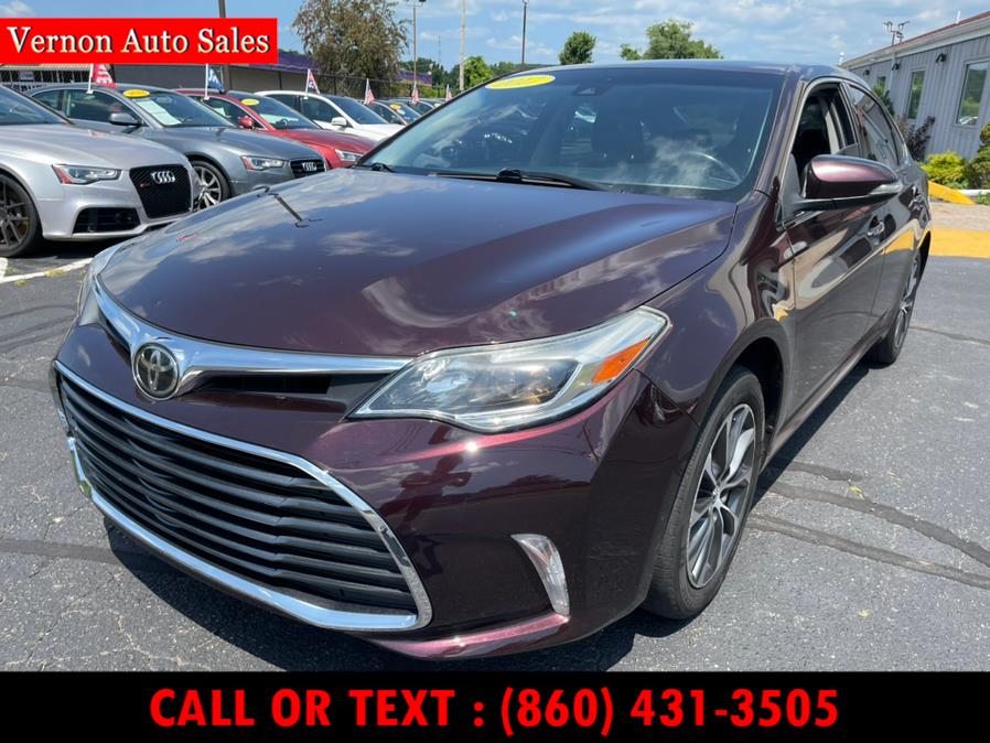 Used Toyota Avalon XLE Premium (Natl) 2017 | Vernon Auto Sale & Service. Manchester, Connecticut Used Toyota Avalon XLE Premium (Natl) 2017 | Vernon Auto Sale & Service. Manchester, Connecticut