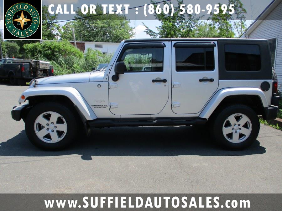 Used Jeep Wrangler 4WD 4dr Unlimited Sahara 2008 | Suffield Auto Sales. Suffield, Connecticut
