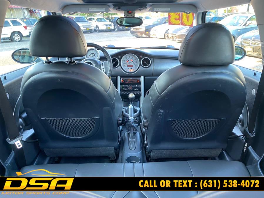 2003 MINI Cooper Hardtop 2dr Cpe S, available for sale in Commack, New York | DSA Motor Sports Corp. Commack, New York 2003 MINI Cooper Hardtop 2dr Cpe S, available for sale in Commack, New York | DSA Motor Sports Corp. Commack, New York