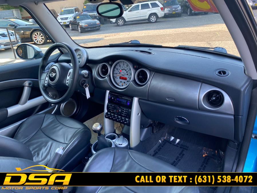 2003 MINI Cooper Hardtop 2dr Cpe S, available for sale in Commack, New York | DSA Motor Sports Corp. Commack, New York 2003 MINI Cooper Hardtop 2dr Cpe S, available for sale in Commack, New York | DSA Motor Sports Corp. Commack, New York