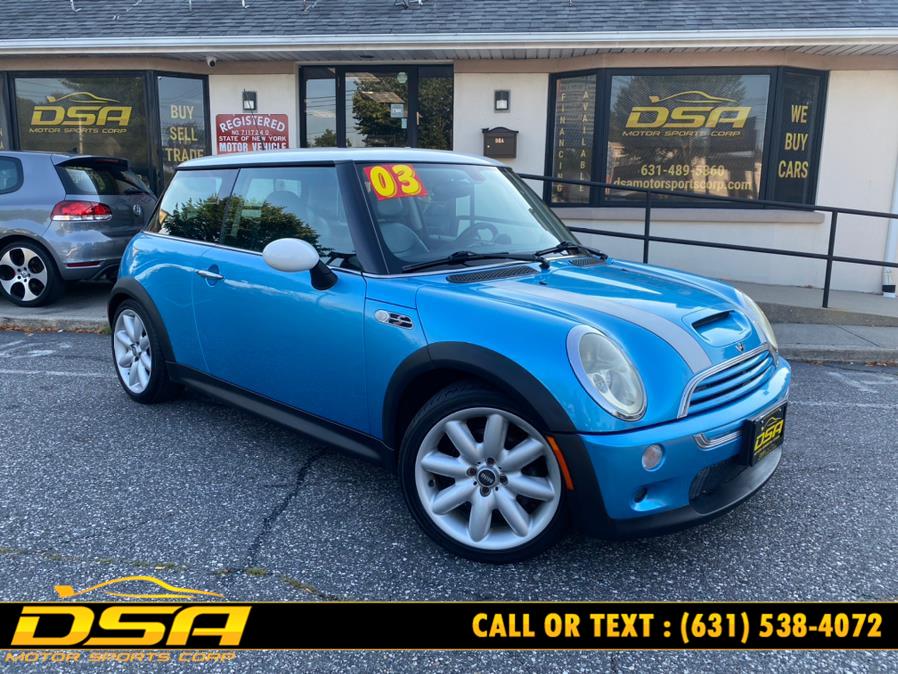 Used MINI Cooper Hardtop 2dr Cpe S 2003 | DSA Motor Sports Corp. Commack, New York