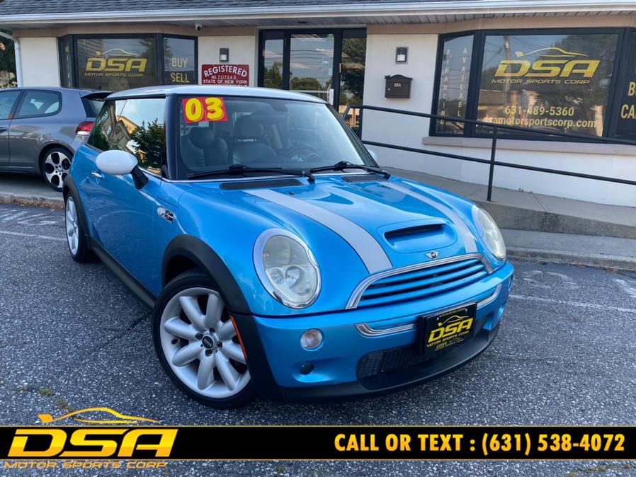 2003 MINI Cooper Hardtop 2dr Cpe S, available for sale in Commack, New York | DSA Motor Sports Corp. Commack, New York 2003 MINI Cooper Hardtop 2dr Cpe S, available for sale in Commack, New York | DSA Motor Sports Corp. Commack, New York