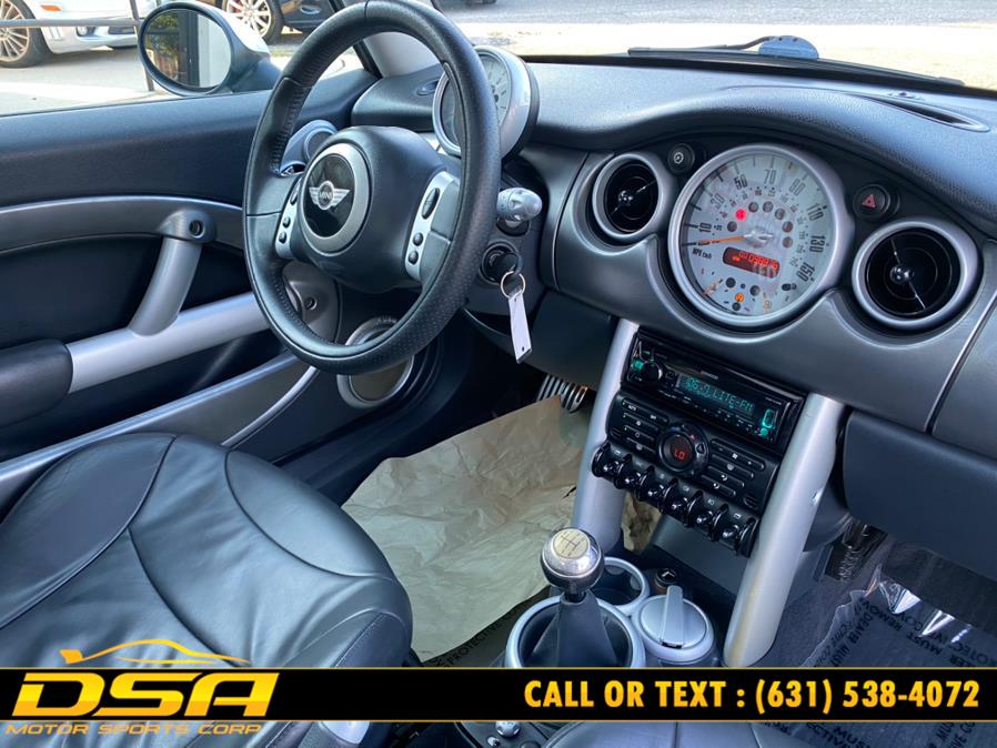 2003 MINI Cooper Hardtop 2dr Cpe S, available for sale in Commack, New York | DSA Motor Sports Corp. Commack, New York 2003 MINI Cooper Hardtop 2dr Cpe S, available for sale in Commack, New York | DSA Motor Sports Corp. Commack, New York