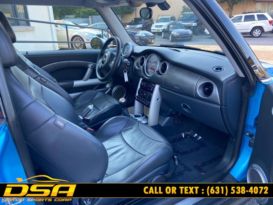 2003 MINI Cooper Hardtop 2dr Cpe S, available for sale in Commack, New York | DSA Motor Sports Corp. Commack, New York 2003 MINI Cooper Hardtop 2dr Cpe S, available for sale in Commack, New York | DSA Motor Sports Corp. Commack, New York