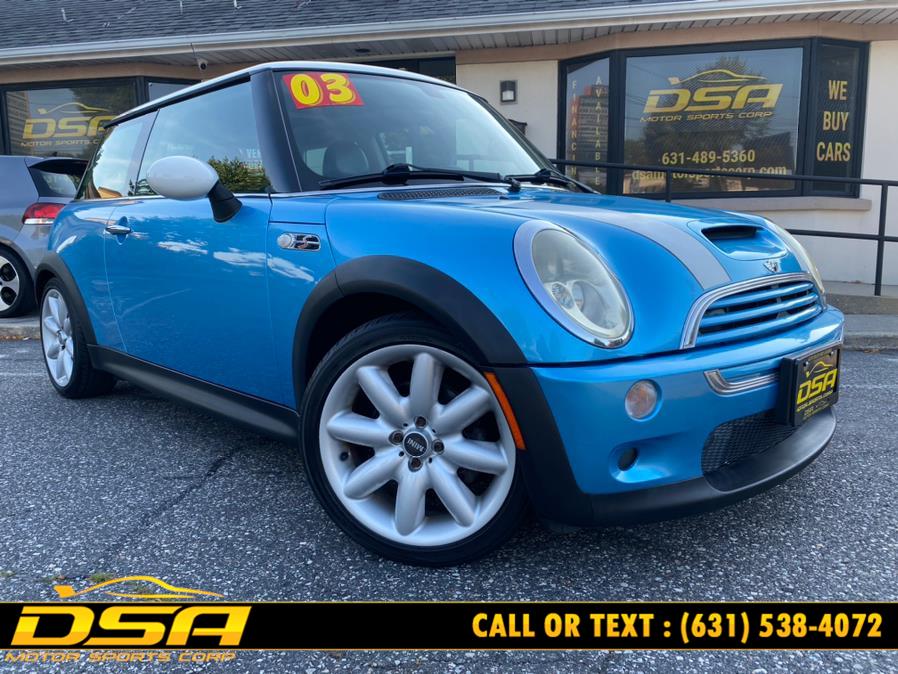 2003 MINI Cooper Hardtop 2dr Cpe S, available for sale in Commack, New York | DSA Motor Sports Corp. Commack, New York 2003 MINI Cooper Hardtop 2dr Cpe S, available for sale in Commack, New York | DSA Motor Sports Corp. Commack, New York