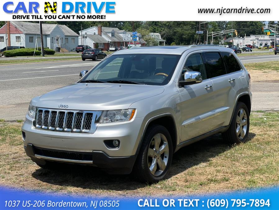 2012 Jeep Grand Cherokee Overland 4WD, available for sale in Burlington, New Jersey | Car N Drive. Burlington, New Jersey