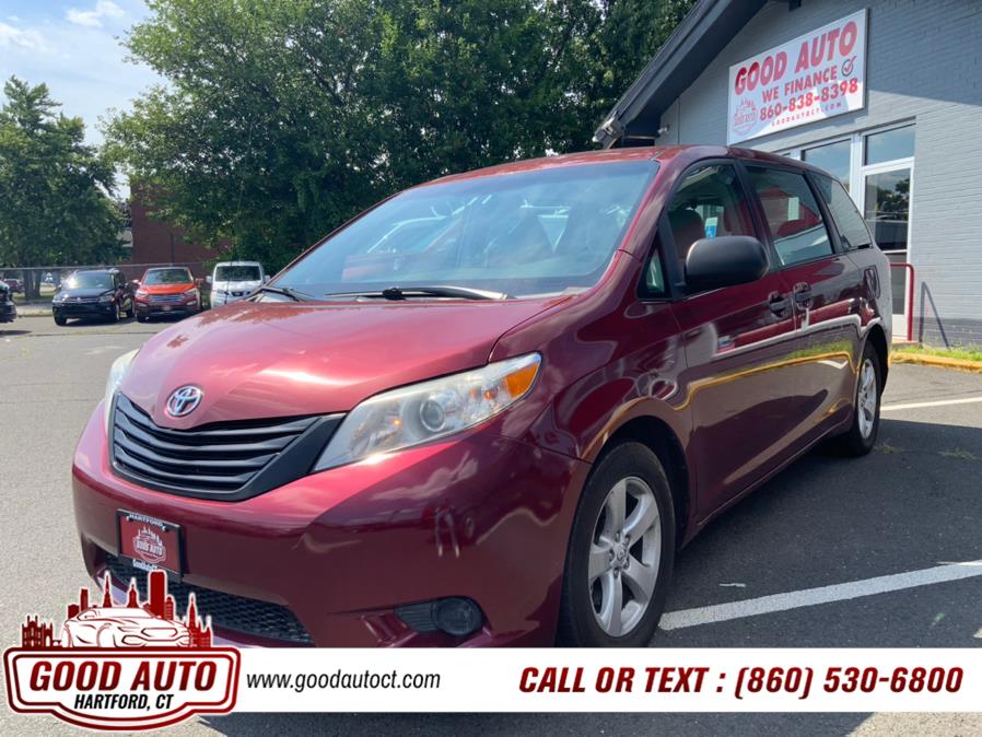 2014 Toyota Sienna 5dr 7-Pass Van V6 L FWD, available for sale in Hartford, Connecticut | Good Auto LLC. Hartford, Connecticut