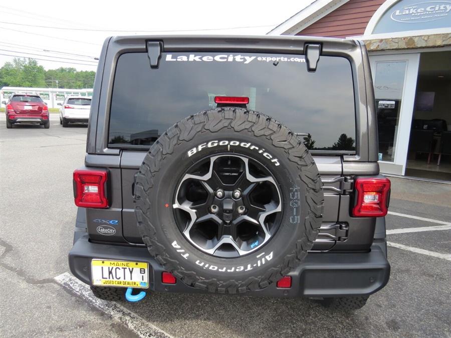 Used Jeep Wrangler Unlimited Rubicon 4xe 4x4 4dr SUV 2022 | Lake City Exports Inc. Auburn, Maine Used Jeep Wrangler Unlimited Rubicon 4xe 4x4 4dr SUV 2022 | Lake City Exports Inc. Auburn, Maine