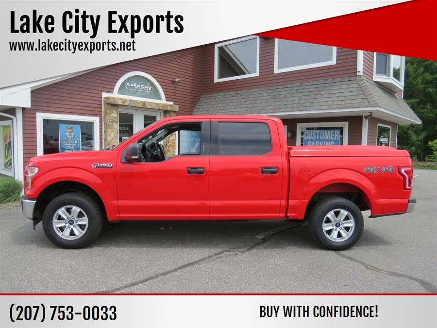 2017 Ford F-150 XLT 4x4 4dr SuperCrew 5.5 ft. SB, available for sale in Auburn, Maine | Lake City Exports Inc. Auburn, Maine