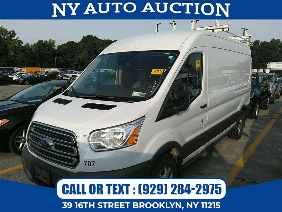 Used Ford Transit Cargo Van T-250 148" Med Rf 9000 GVWR Sliding RH Dr 2015 | NY Auto Auction. Brooklyn, New York