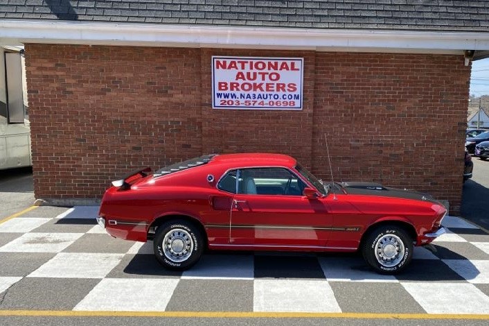 1969 Ford Mustang Mach1, available for sale in Waterbury, Connecticut | National Auto Brokers, Inc.. Waterbury, Connecticut