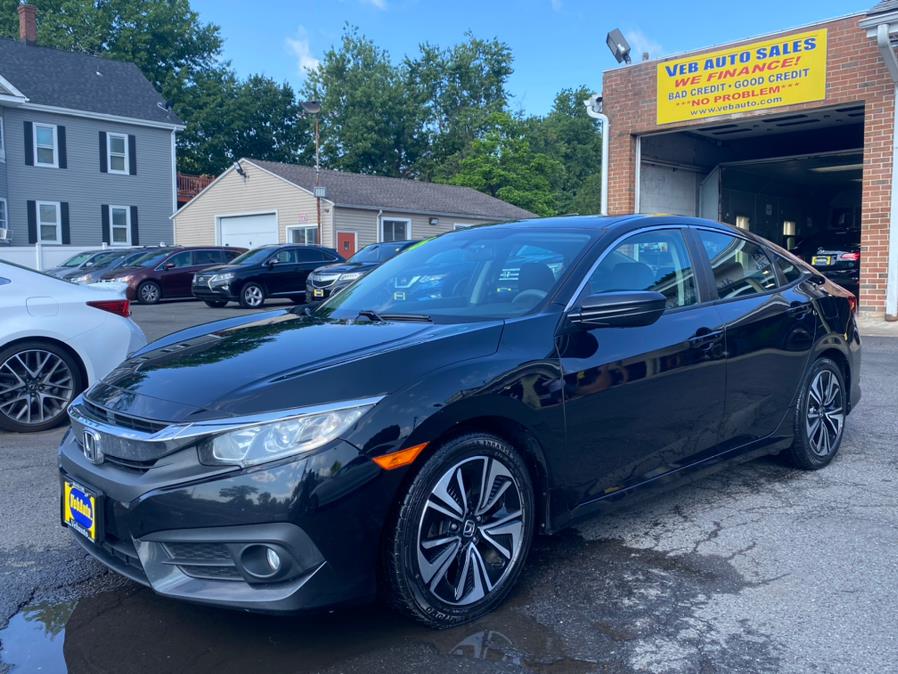 2016 Honda Civic Sedan 4dr CVT EX-T, available for sale in Hartford, Connecticut | VEB Auto Sales. Hartford, Connecticut