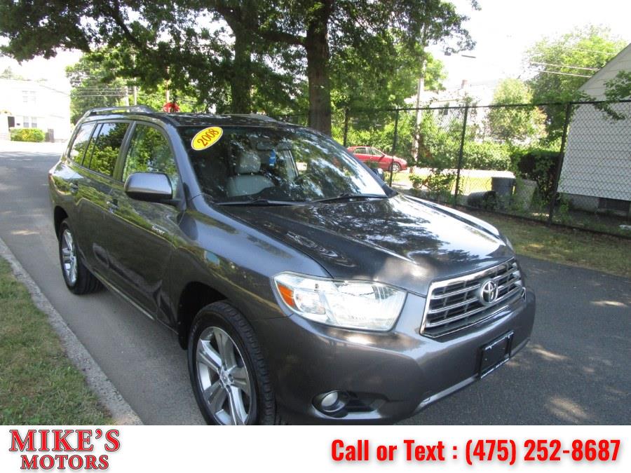 Used Toyota Highlander 4WD 4dr Sport 2008 | Mike's Motors LLC. Stratford, Connecticut Used Toyota Highlander 4WD 4dr Sport 2008 | Mike's Motors LLC. Stratford, Connecticut