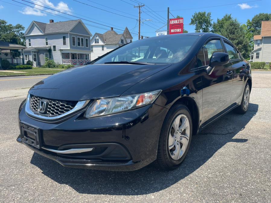 2013 Honda Civic Sdn 4dr Auto LX, available for sale in Springfield, Massachusetts | Absolute Motors Inc. Springfield, Massachusetts