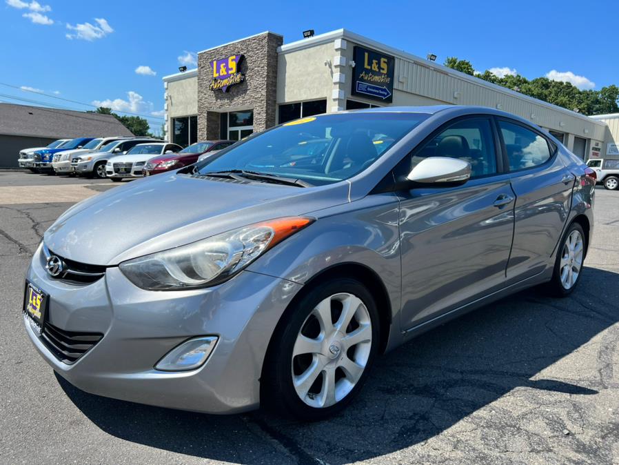 2012 Hyundai Elantra 4dr Sdn Auto Limited PZEV, available for sale in Plantsville, Connecticut | L&S Automotive LLC. Plantsville, Connecticut