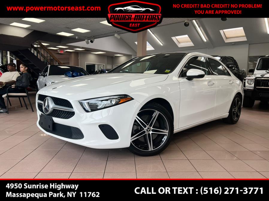 2019 Mercedes-Benz A-Class A 220 4MATIC Sedan, available for sale in Massapequa Park, New York | Power Motors East. Massapequa Park, New York 2019 Mercedes-Benz A-Class A 220 4MATIC Sedan, available for sale in Massapequa Park, New York | Power Motors East. Massapequa Park, New York