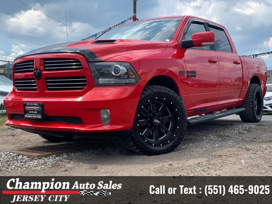 2016 Ram 1500 4WD Crew Cab 140.5" Sport, available for sale in Jersey City, New Jersey | Champion Auto Sales. Jersey City, New Jersey 2016 Ram 1500 4WD Crew Cab 140.5" Sport, available for sale in Jersey City, New Jersey | Champion Auto Sales. Jersey City, New Jersey