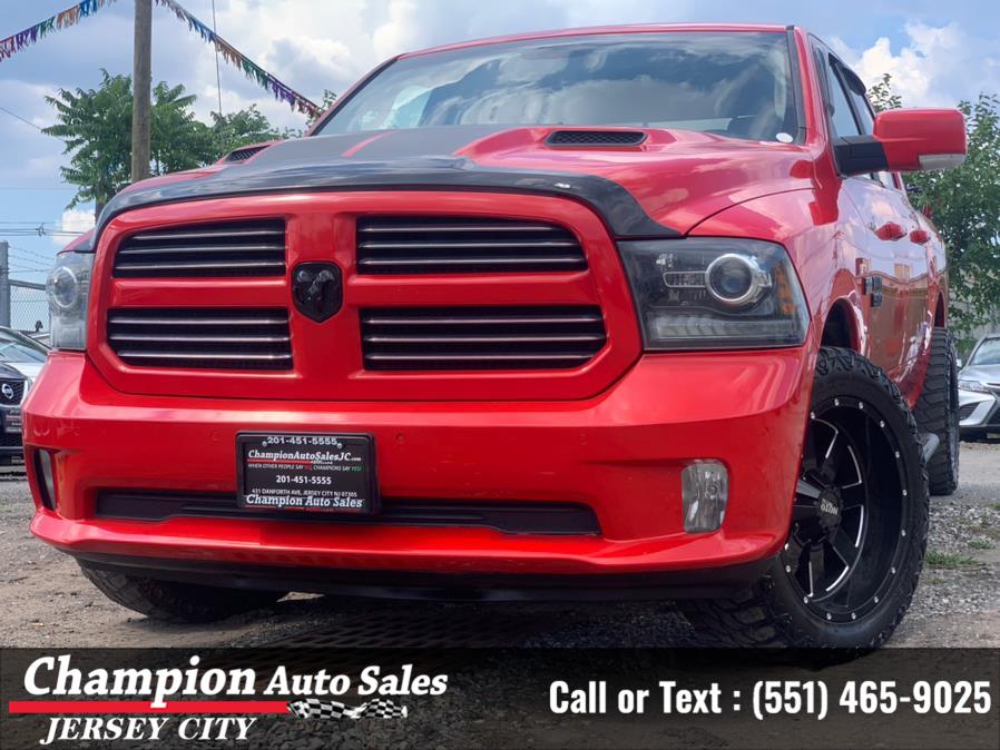 2016 Ram 1500 4WD Crew Cab 140.5" Sport, available for sale in Jersey City, New Jersey | Champion Auto Sales. Jersey City, New Jersey 2016 Ram 1500 4WD Crew Cab 140.5" Sport, available for sale in Jersey City, New Jersey | Champion Auto Sales. Jersey City, New Jersey