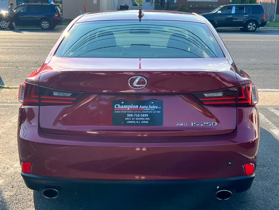 Used Lexus IS 250 4dr Sport Sdn AWD 2015 | Champion Auto Sales. Linden, New Jersey
