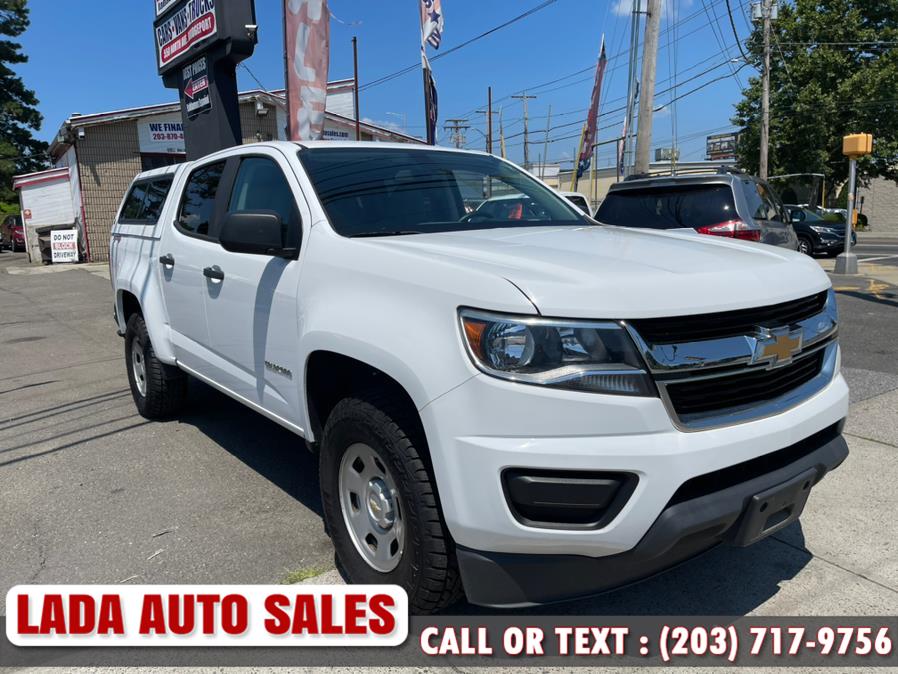 2018 Chevrolet Colorado 4WD Crew Cab 128.3" Work Truck, available for sale in Bridgeport, Connecticut | Lada Auto Sales. Bridgeport, Connecticut