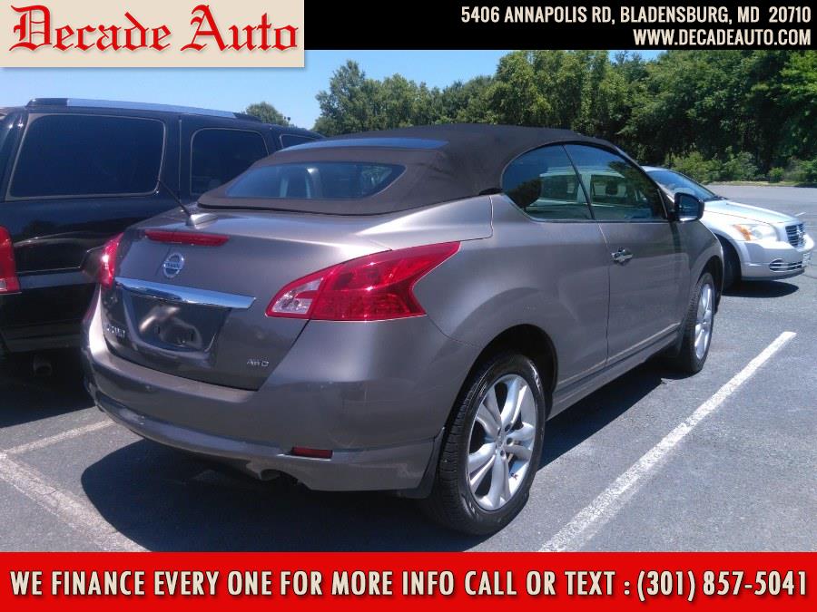 Used Nissan Murano CrossCabriolet AWD 2dr Convertible 2011 | Decade Auto. Bladensburg, Maryland Used Nissan Murano CrossCabriolet AWD 2dr Convertible 2011 | Decade Auto. Bladensburg, Maryland