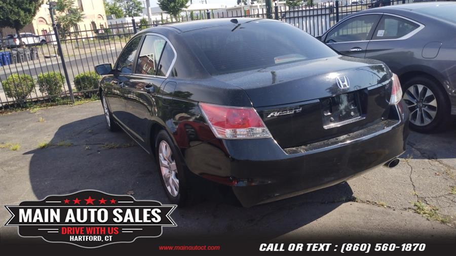 Used Honda Accord Sdn 4dr I4 Auto EX-L 2008 | Main Auto Sales LLC. Hartford, Connecticut Used Honda Accord Sdn 4dr I4 Auto EX-L 2008 | Main Auto Sales LLC. Hartford, Connecticut