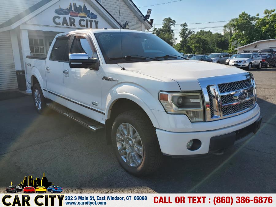 2011 Ford F-150 4WD SuperCrew 145" Platinum, available for sale in East Windsor, Connecticut | Car City LLC. East Windsor, Connecticut 2011 Ford F-150 4WD SuperCrew 145" Platinum, available for sale in East Windsor, Connecticut | Car City LLC. East Windsor, Connecticut