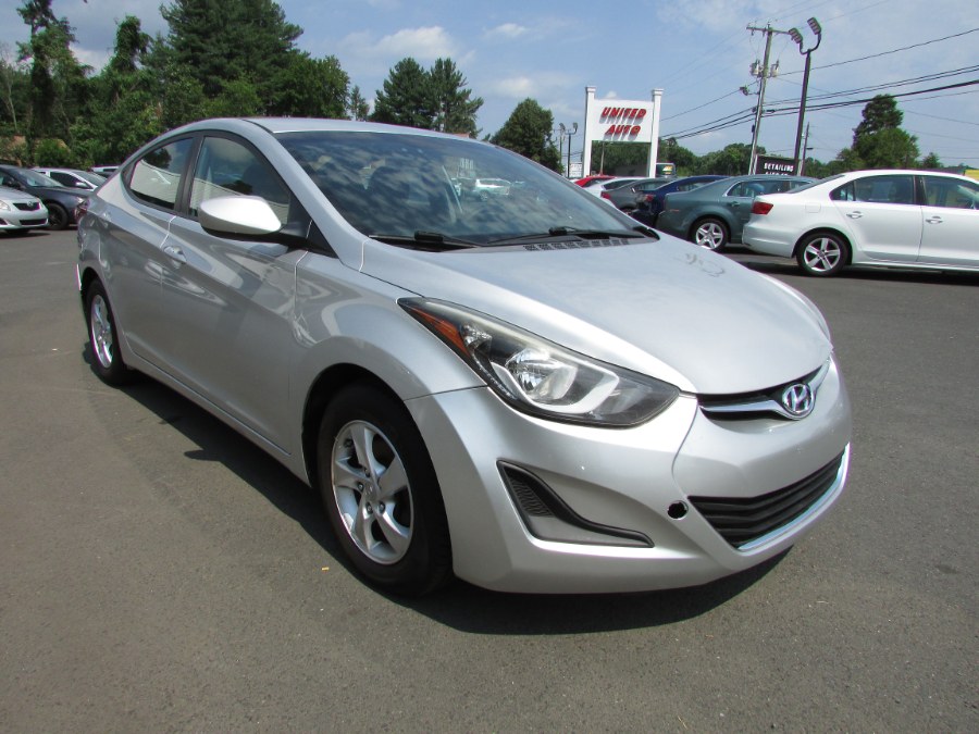 2015 Hyundai Elantra 4dr Sdn Auto SE (Alabama Plant), available for sale in East Windsor, Connecticut | United Auto Sales of E Windsor, Inc. East Windsor, Connecticut 2015 Hyundai Elantra 4dr Sdn Auto SE (Alabama Plant), available for sale in East Windsor, Connecticut | United Auto Sales of E Windsor, Inc. East Windsor, Connecticut