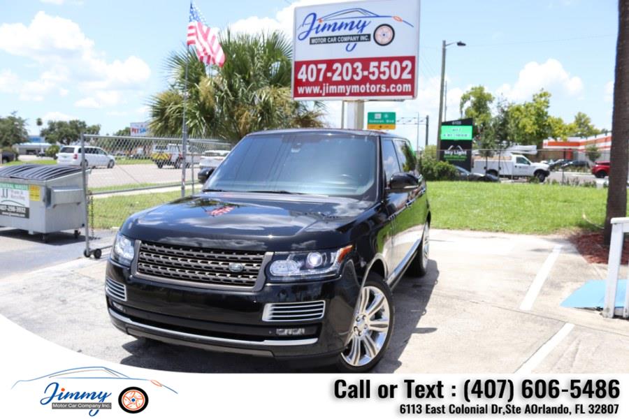 2015 Land Rover Range Rover 4WD 4dr Autobiography Black LWB, available for sale in Orlando, Florida | Jimmy Motor Car Company Inc. Orlando, Florida