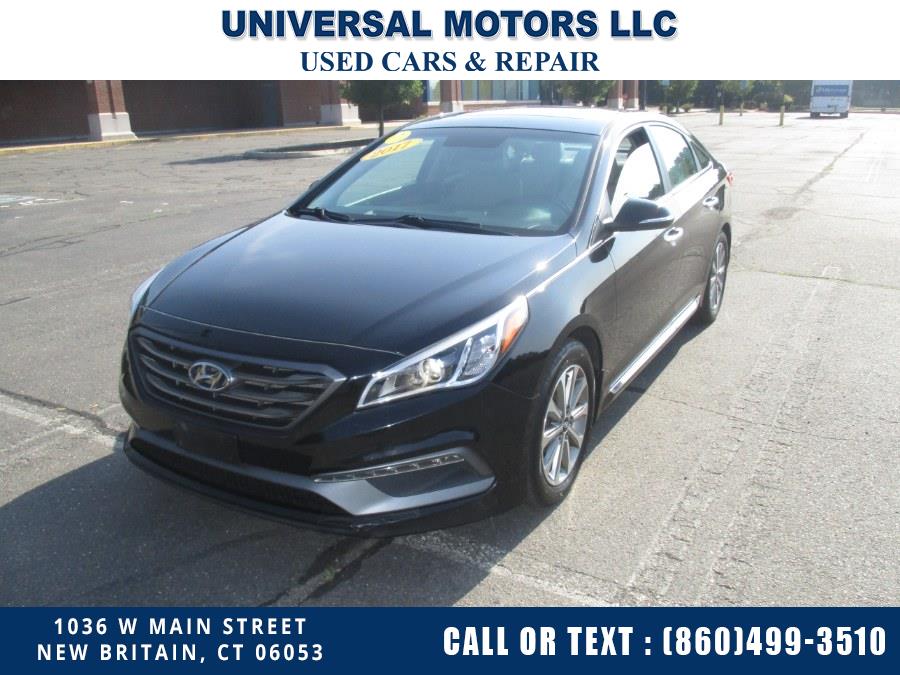 2017 Hyundai Sonata Limited 2.4L PZEV, available for sale in New Britain, Connecticut | Universal Motors LLC. New Britain, Connecticut