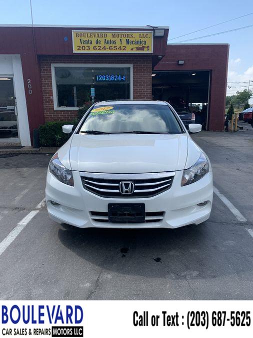 2012 Honda Accord EX-L Sedan 4D, available for sale in New Haven, Connecticut | Boulevard Motors LLC. New Haven, Connecticut 2012 Honda Accord EX-L Sedan 4D, available for sale in New Haven, Connecticut | Boulevard Motors LLC. New Haven, Connecticut
