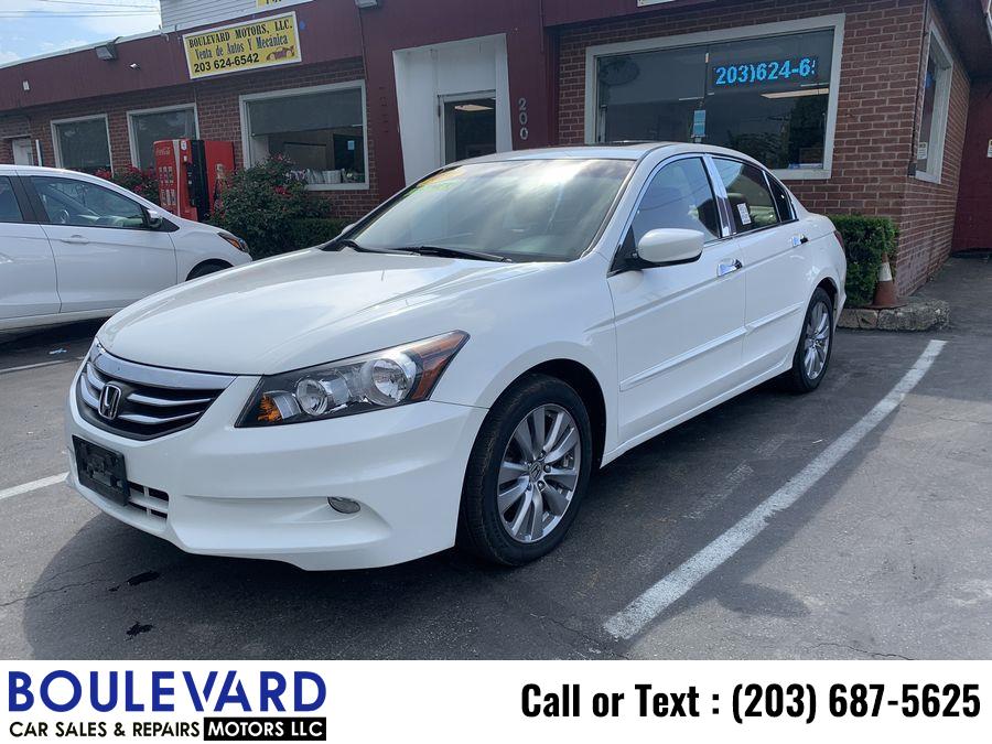 2012 Honda Accord EX-L Sedan 4D, available for sale in New Haven, Connecticut | Boulevard Motors LLC. New Haven, Connecticut 2012 Honda Accord EX-L Sedan 4D, available for sale in New Haven, Connecticut | Boulevard Motors LLC. New Haven, Connecticut