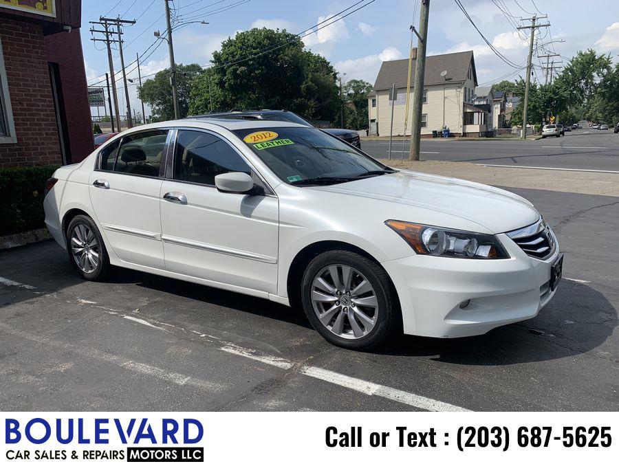 2012 Honda Accord EX-L Sedan 4D, available for sale in New Haven, Connecticut | Boulevard Motors LLC. New Haven, Connecticut 2012 Honda Accord EX-L Sedan 4D, available for sale in New Haven, Connecticut | Boulevard Motors LLC. New Haven, Connecticut