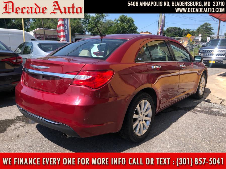 2013 Chrysler 200 4dr Sdn Limited, available for sale in Bladensburg, Maryland | Decade Auto. Bladensburg, Maryland 2013 Chrysler 200 4dr Sdn Limited, available for sale in Bladensburg, Maryland | Decade Auto. Bladensburg, Maryland