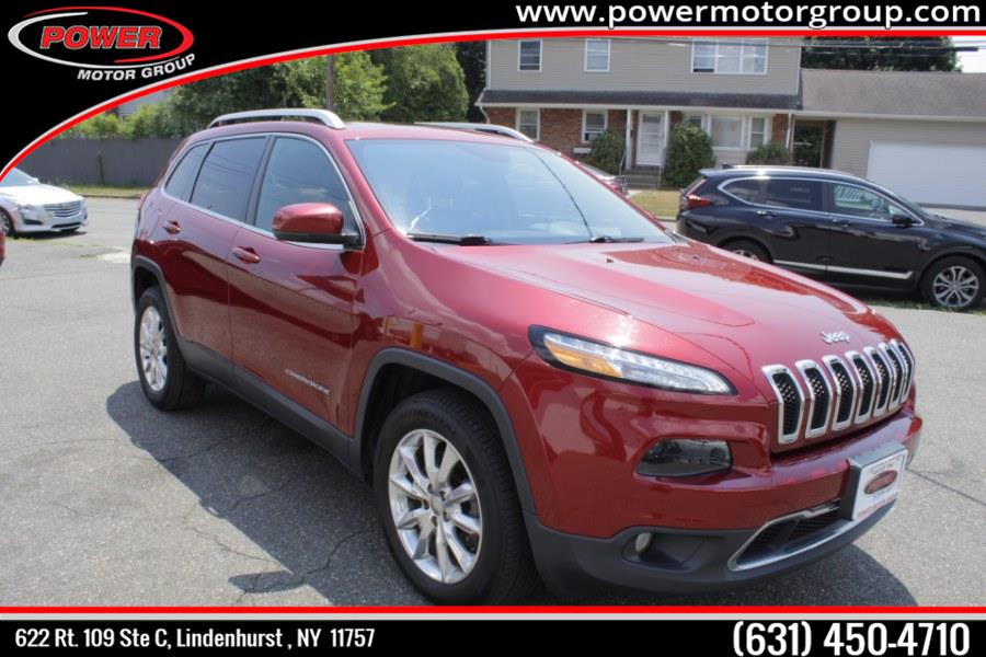 2016 Jeep Cherokee 4WD 4dr Limited, available for sale in Lindenhurst, New York | Power Motor Group. Lindenhurst, New York 2016 Jeep Cherokee 4WD 4dr Limited, available for sale in Lindenhurst, New York | Power Motor Group. Lindenhurst, New York