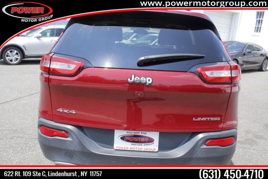 2016 Jeep Cherokee 4WD 4dr Limited, available for sale in Lindenhurst, New York | Power Motor Group. Lindenhurst, New York 2016 Jeep Cherokee 4WD 4dr Limited, available for sale in Lindenhurst, New York | Power Motor Group. Lindenhurst, New York