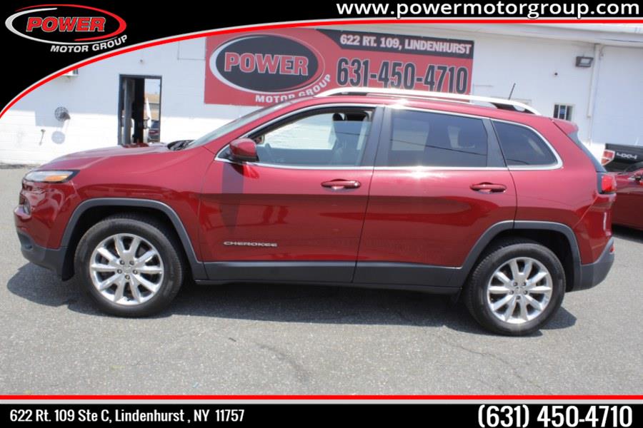 2016 Jeep Cherokee 4WD 4dr Limited, available for sale in Lindenhurst, New York | Power Motor Group. Lindenhurst, New York 2016 Jeep Cherokee 4WD 4dr Limited, available for sale in Lindenhurst, New York | Power Motor Group. Lindenhurst, New York