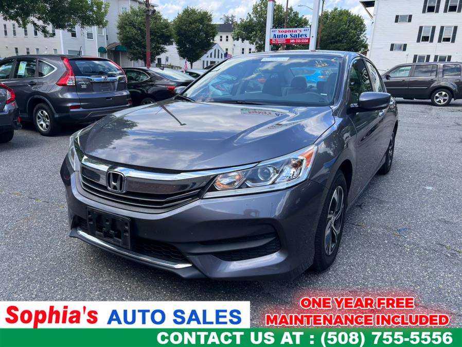 Used Honda Accord Sedan LX CVT 2017 | Sophia's Auto Sales Inc. Worcester, Massachusetts Used Honda Accord Sedan LX CVT 2017 | Sophia's Auto Sales Inc. Worcester, Massachusetts