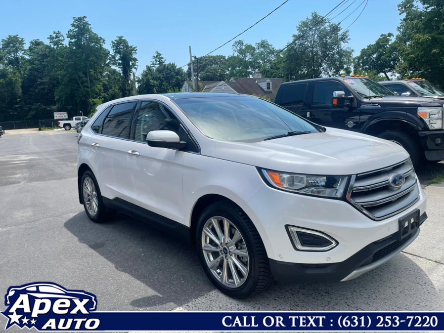 2018 Ford Edge Titanium AWD, available for sale in Selden, New York | Apex Auto. Selden, New York 2018 Ford Edge Titanium AWD, available for sale in Selden, New York | Apex Auto. Selden, New York