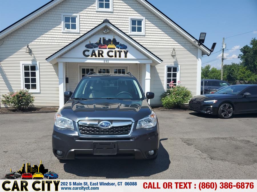 2015 Subaru Forester 4dr CVT 2.5i Limited PZEV, available for sale in East Windsor, Connecticut | Car City LLC. East Windsor, Connecticut