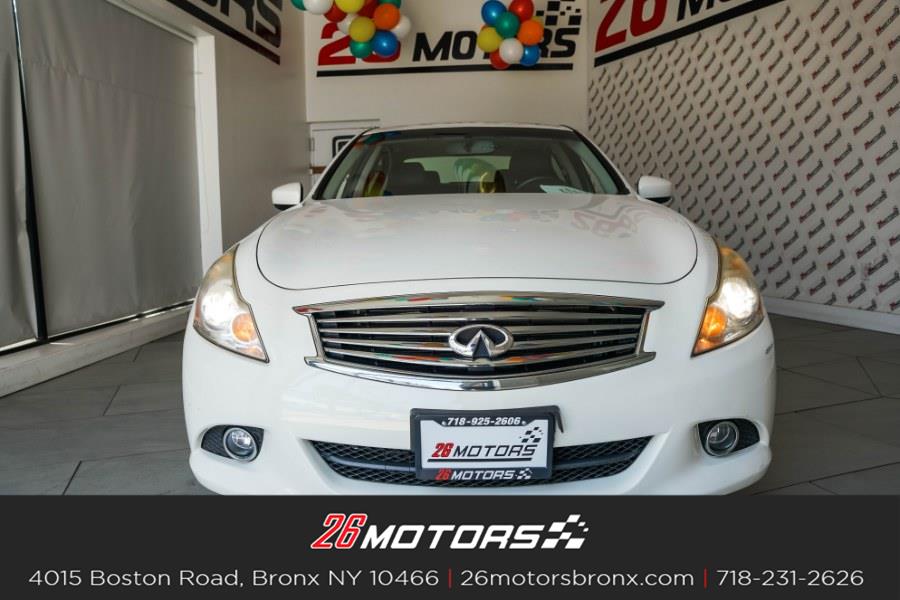 Used INFINITI G37 Sedan 4dr x AWD 2012 | 26 Motors Bronx. Bronx, New York Used INFINITI G37 Sedan 4dr x AWD 2012 | 26 Motors Bronx. Bronx, New York