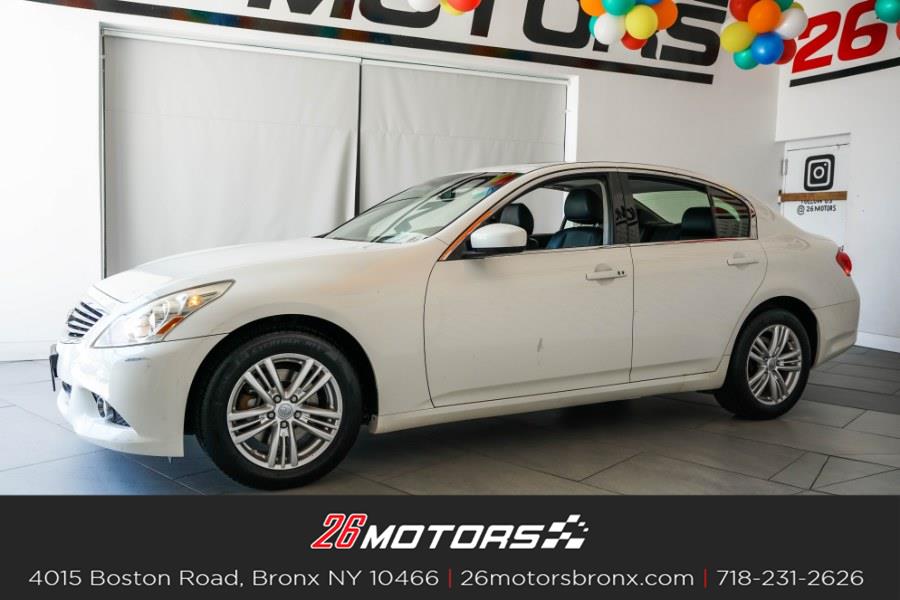 Used INFINITI G37 Sedan 4dr x AWD 2012 | 26 Motors Bronx. Bronx, New York Used INFINITI G37 Sedan 4dr x AWD 2012 | 26 Motors Bronx. Bronx, New York