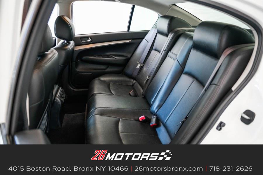 Used INFINITI G37 Sedan 4dr x AWD 2012 | 26 Motors Bronx. Bronx, New York Used INFINITI G37 Sedan 4dr x AWD 2012 | 26 Motors Bronx. Bronx, New York