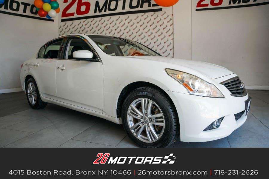 Used INFINITI G37 Sedan 4dr x AWD 2012 | 26 Motors Bronx. Bronx, New York Used INFINITI G37 Sedan 4dr x AWD 2012 | 26 Motors Bronx. Bronx, New York