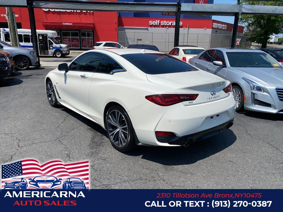 Used INFINITI Q60 3.0t Premium AWD 2017 | Americarna Auto Sales LLC. Bronx, New York Used INFINITI Q60 3.0t Premium AWD 2017 | Americarna Auto Sales LLC. Bronx, New York