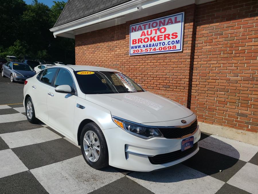 2017 Kia Optima LX Auto, available for sale in Waterbury, Connecticut | National Auto Brokers, Inc.. Waterbury, Connecticut